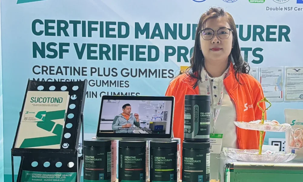 SUCOTOND products and team at Vitafoods Europe 2026 in Barcelona