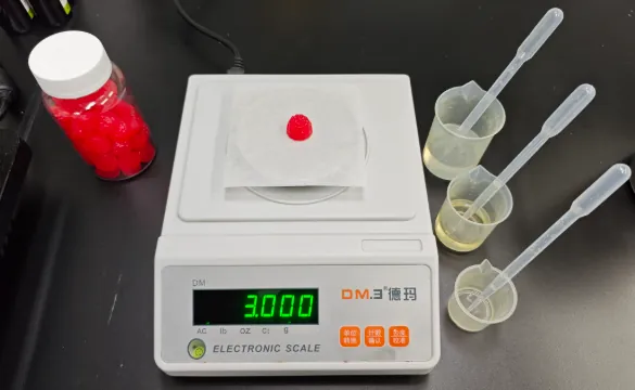Private label biotin gummy sample testing