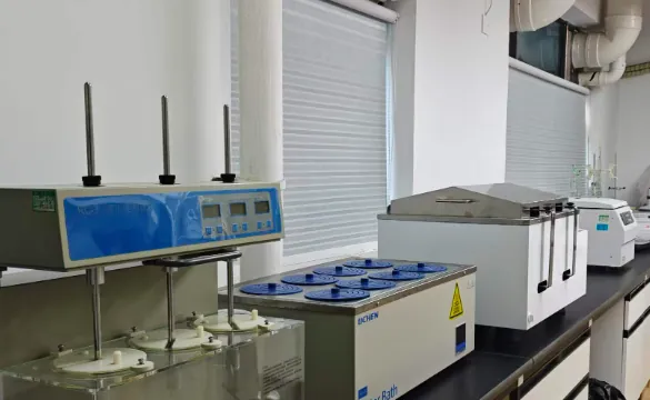 Daily creatine gummies quality testing equipment png