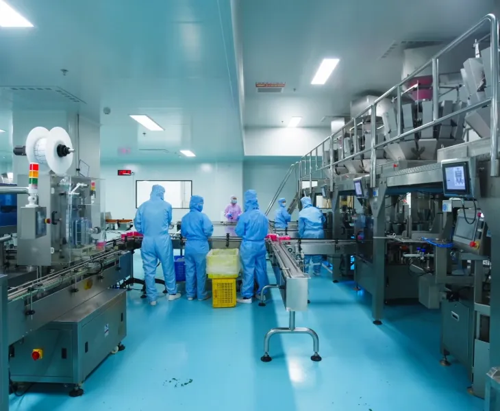 Iron gummy OEM and ODM manufacturing line supporting scale-up and commercial production