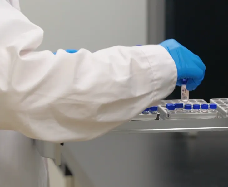 Laboratory testing evaluates iron gummy active content as part of shelf-life stability assessment