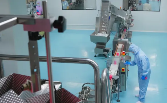 Wholesale protein gummies automated factory production