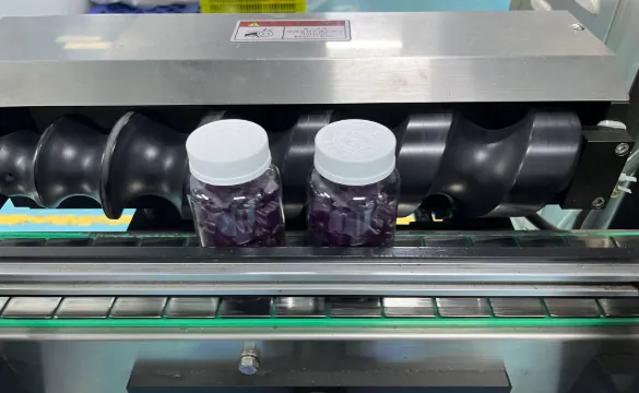 Vitamin c gummy automated packaging line