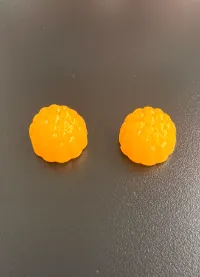 Mixed-color gummy samples for vitamin C, zinc or D3 combination formulations