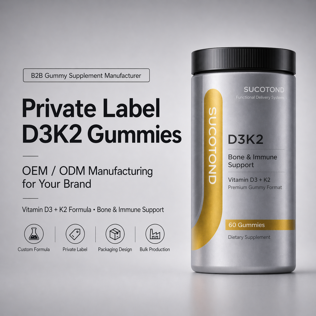 Vitamin D3 K2 Gummies