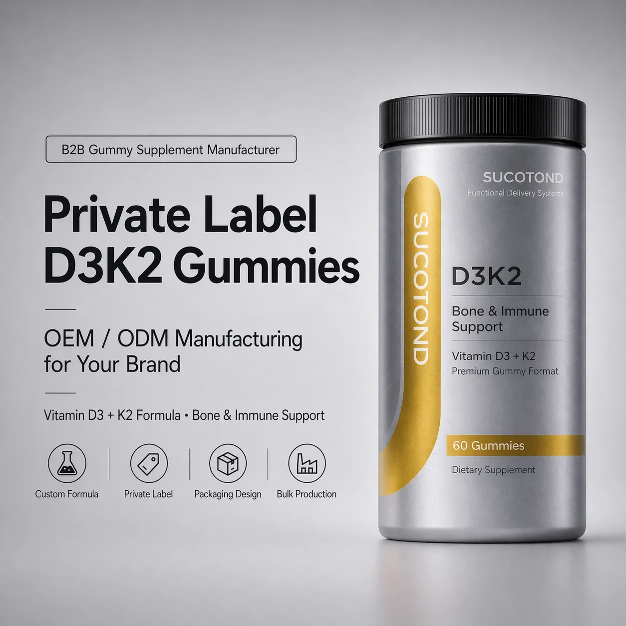 Vitamin D3 K2 Gummies